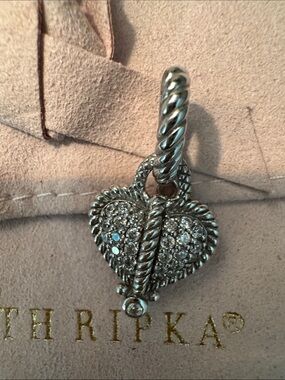 Judith Ripka Sterling Silver & Diamonique Enhancer